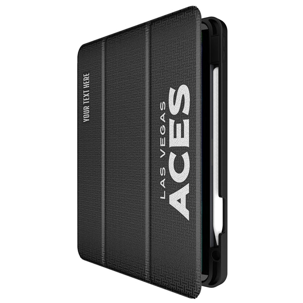 Las Vegas Aces Personalized Linen iPad Tablet Case for Apple iPad Front.Jpg