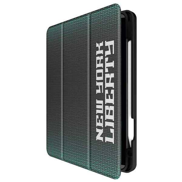 New York Liberty Linen iPad Tablet Case for Apple iPad Front.Jpg