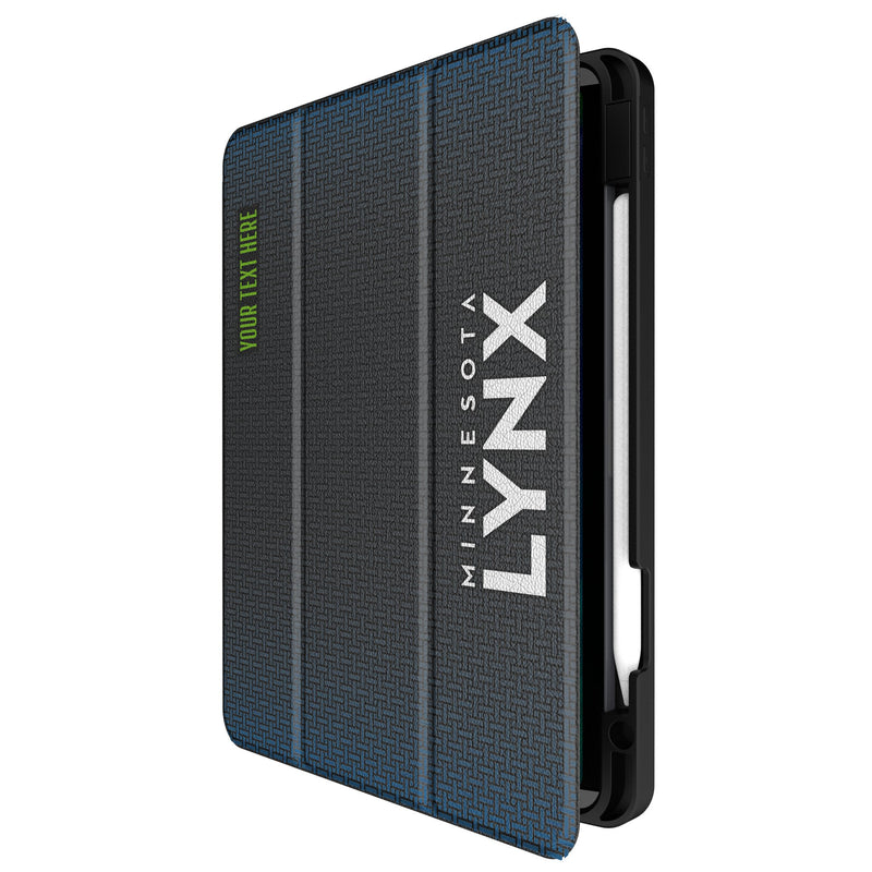 Minnesota Lynx Personalized Linen iPad Tablet Case for Apple iPad Front.Jpg