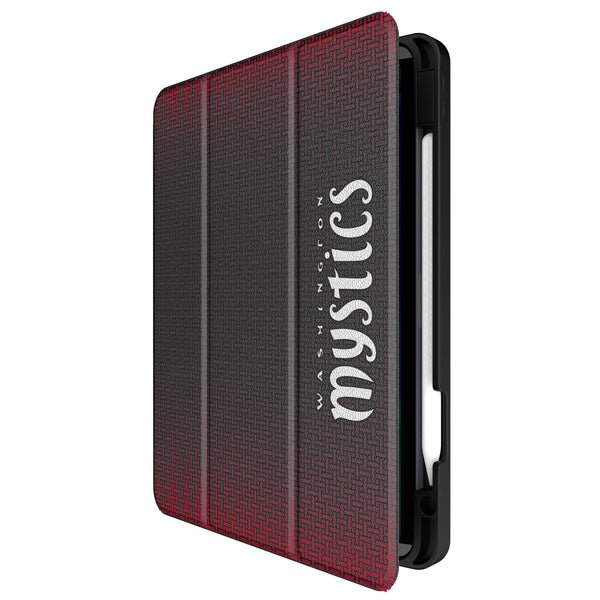 Washington Mystics Linen iPad Tablet Case for Apple iPad Front.Jpg