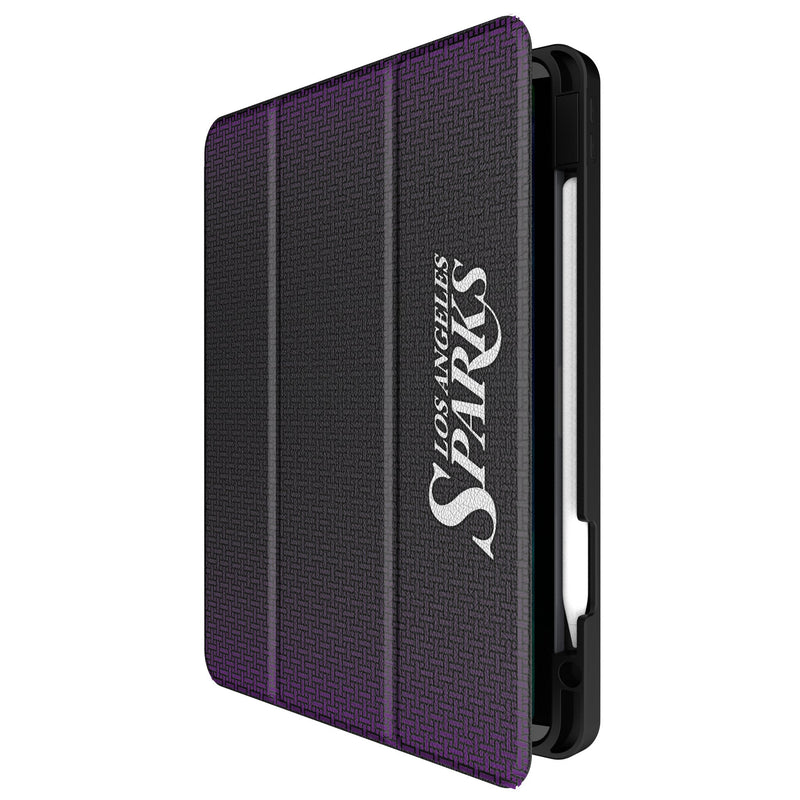 Los Angeles Sparks Linen iPad Tablet Case for Apple iPad Front.Jpg