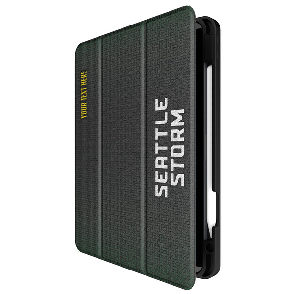 Seattle Storm Personalized Linen iPad Tablet Case for Apple iPad Front.Jpg
