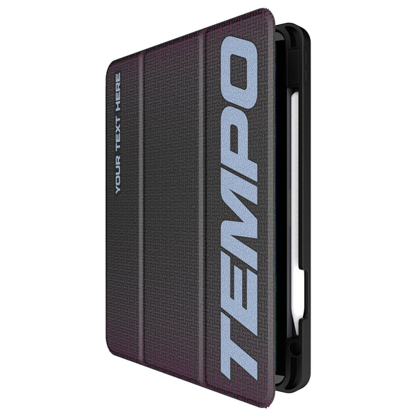 Toronto Tempo Personalized Linen iPad Tablet Case for Apple iPad Front.Jpg