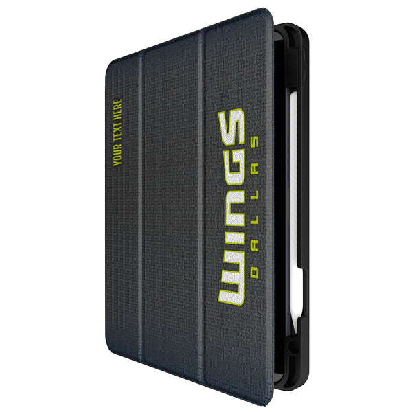 Dallas Wings Personalized Linen iPad Tablet Case for Apple iPad Front.Jpg