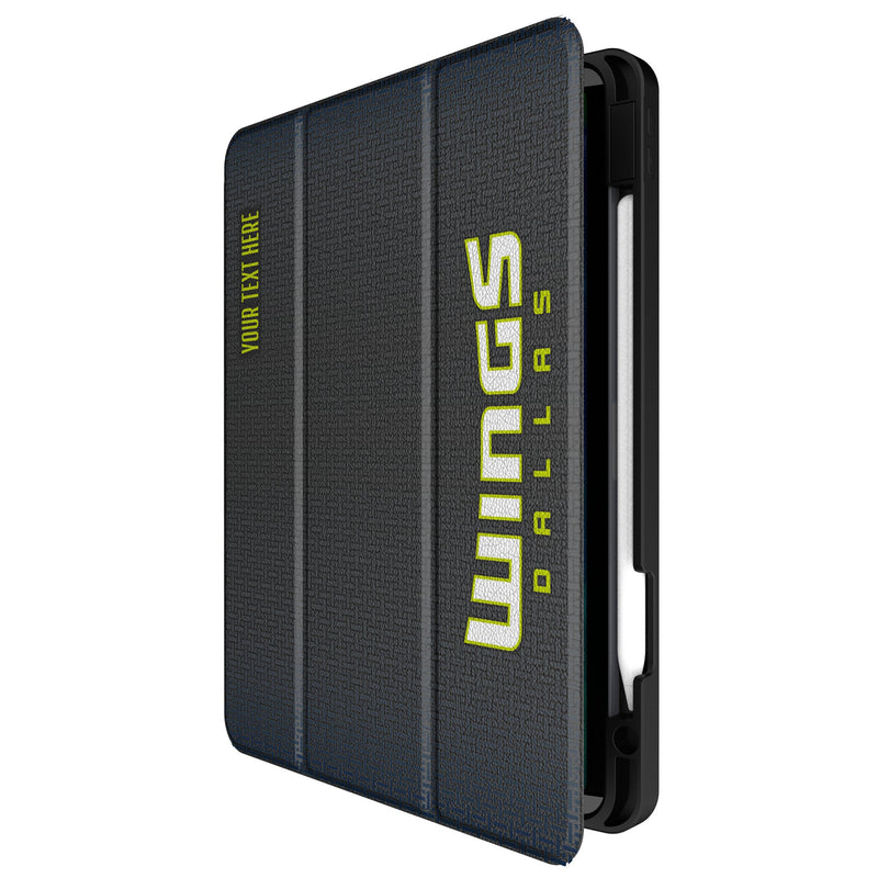 Dallas Wings Personalized Linen iPad Tablet Case for Apple iPad Front.Jpg