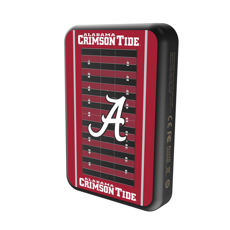 University of Alabama Crimson Tide Script A Field Wireless Mag Power Bank Solo.Jpg