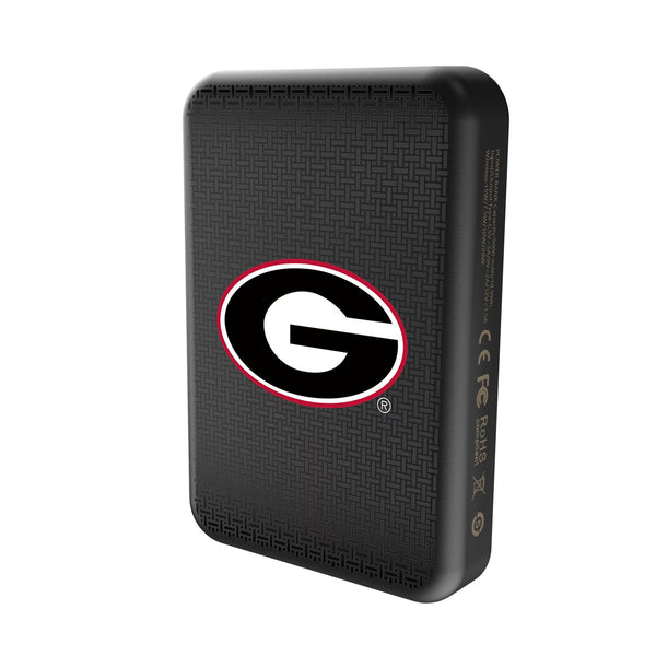 University of Georgia Bulldogs Linen Wireless Mag Power Bank Solo.Jpg