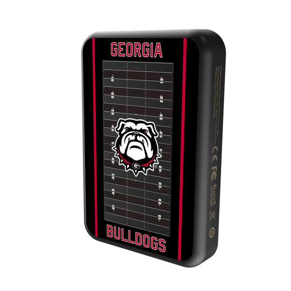 University of Georgia Bulldogs Uga Field Wireless Mag Power Bank Solo.Jpg