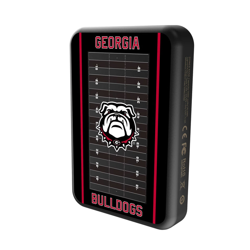 University of Georgia Bulldogs Uga Field Wireless Mag Power Bank Solo.Jpg