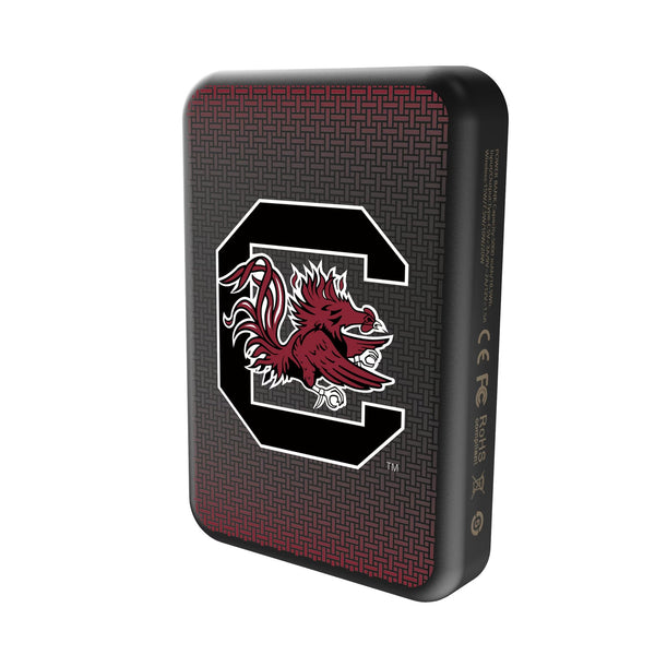 University of South Carolina Gamecocks Linen Wireless Mag Power Bank Solo.Jpg