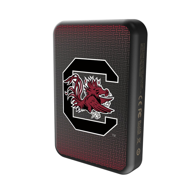 University of South Carolina Gamecocks Linen Wireless Mag Power Bank Solo.Jpg
