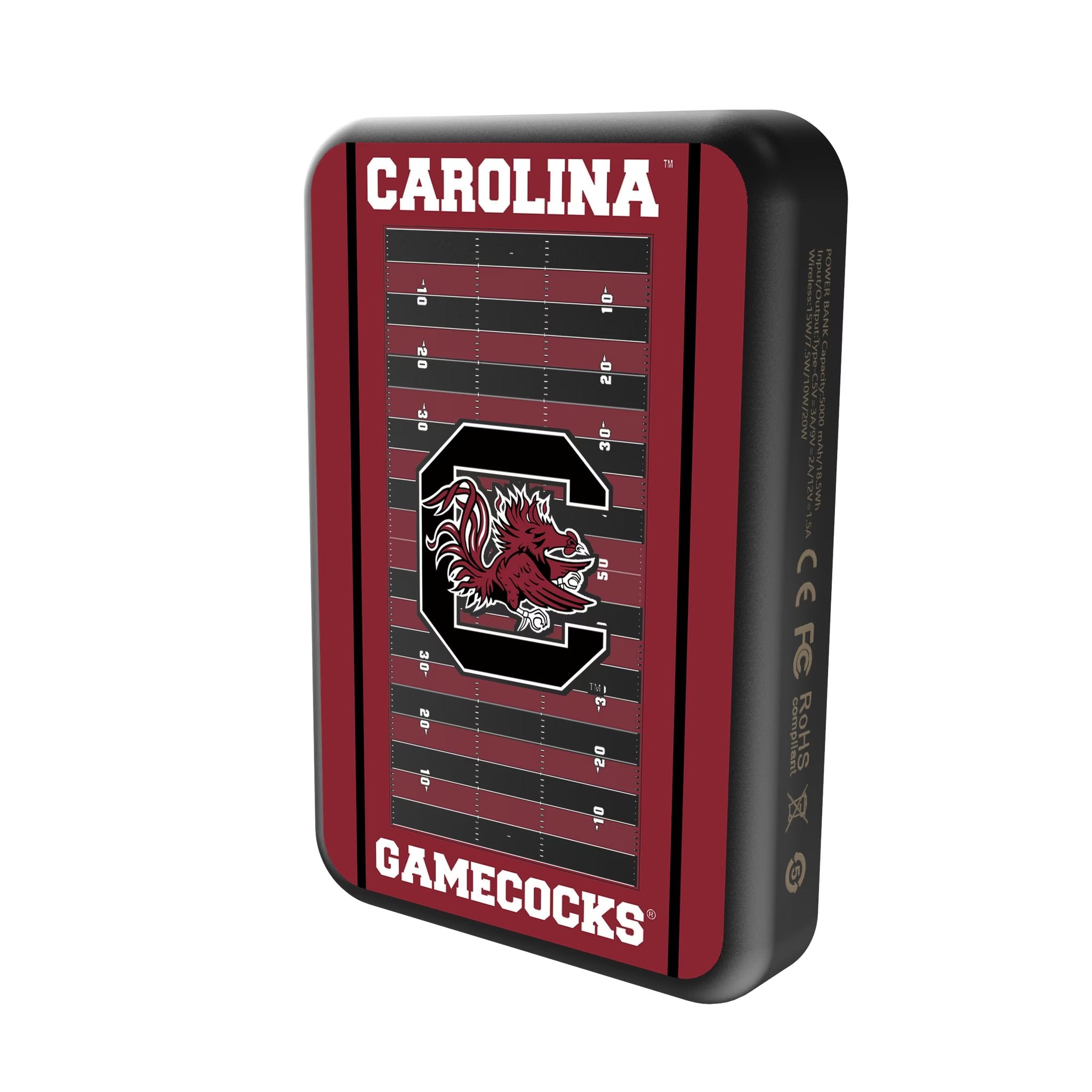 University of South Carolina Gamecocks Field Wireless Mag Power Bank Solo.Jpg