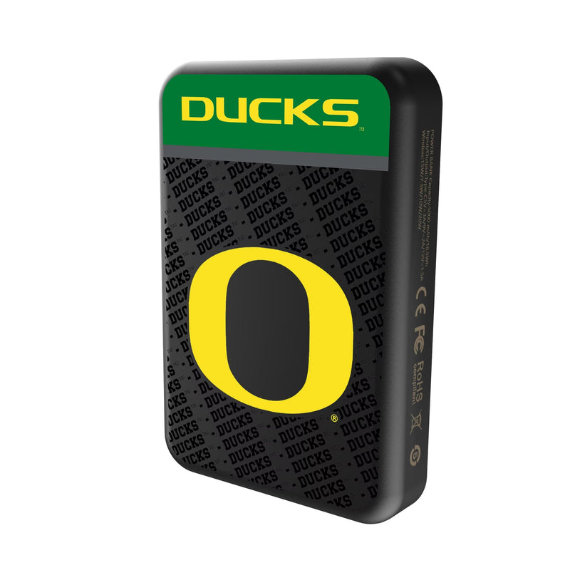 University of Oregon Ducks Endzone Plus Wireless Mag Power Bank Solo.Jpg