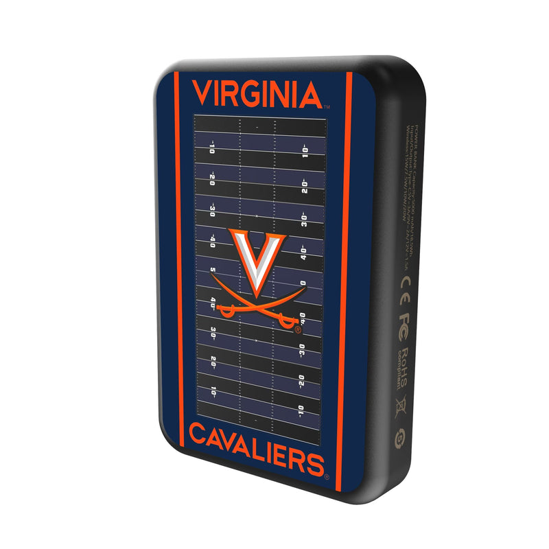 University of Virginia Cavaliers Field Wireless Mag Power Bank Solo.Jpg