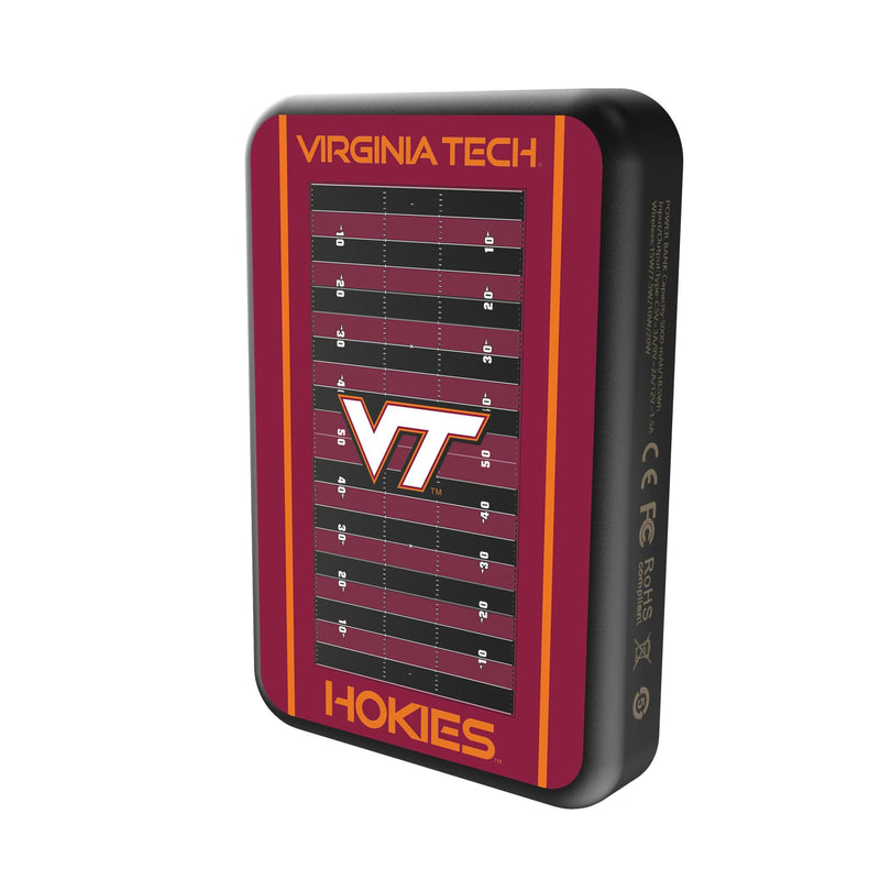 Virginia Tech Hokies Field Wireless Mag Power Bank Solo.Jpg