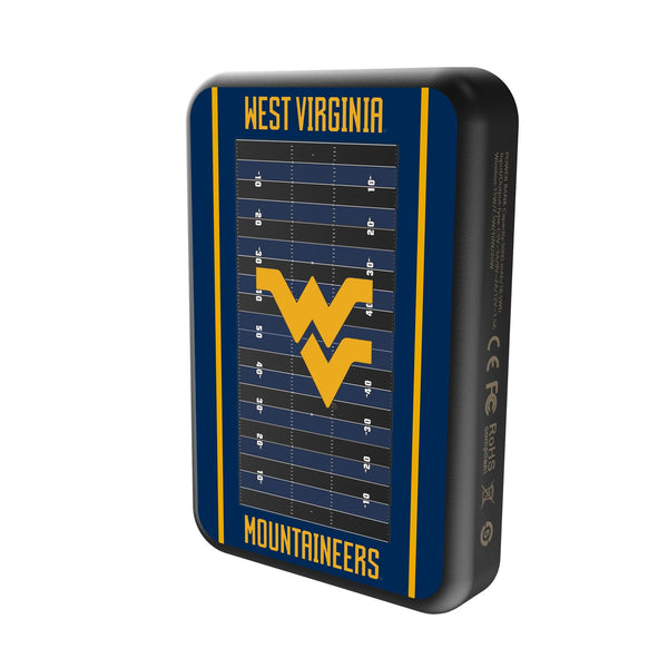 West Virginia University Mountaineers Field Wireless Mag Power Bank Solo.Jpg