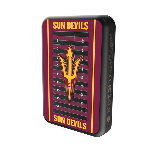 Arizona State University Sun Devils Field Wireless Mag Power Bank Solo.Jpg