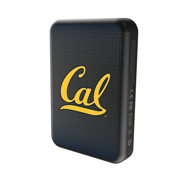 University of California Berkeley Golden Bears Linen Wireless Mag Power Bank Solo.Jpg