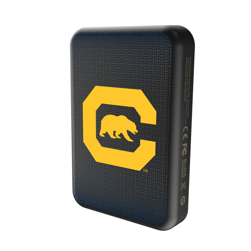 University of California Berkeley Golden Bears Linen Wireless Mag Power Bank Solo.Jpg