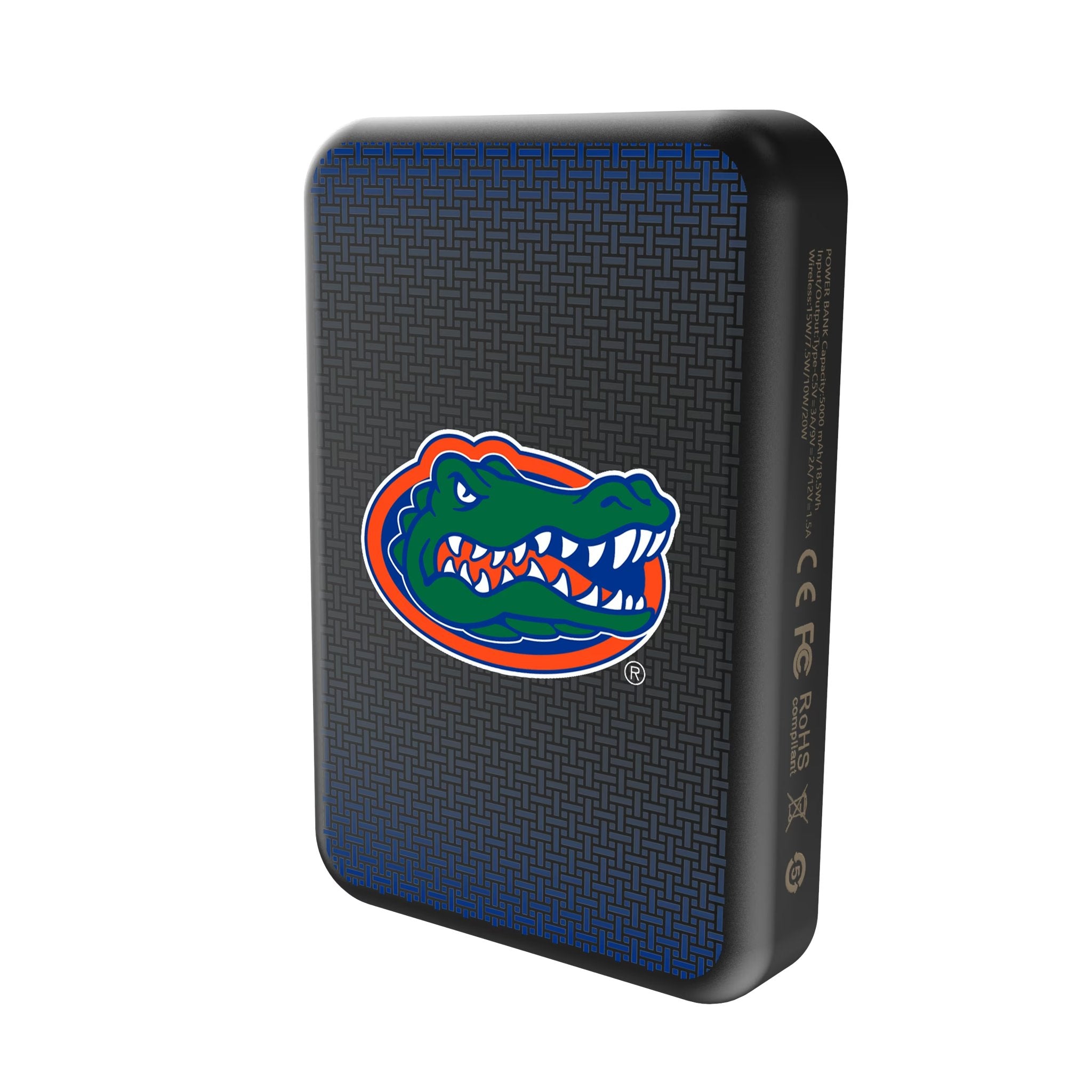 University of Florida Gators Linen Wireless Mag Power Bank Solo.Jpg