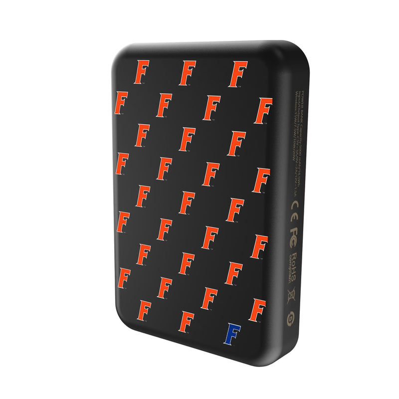 University of Florida Gators Fashion Pattern Wireless Mag Power Bank Solo.Jpg