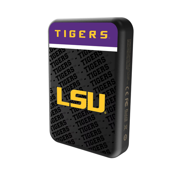 Louisiana State University Tigers Endzone Plus Wireless Mag Power Bank Solo.Jpg