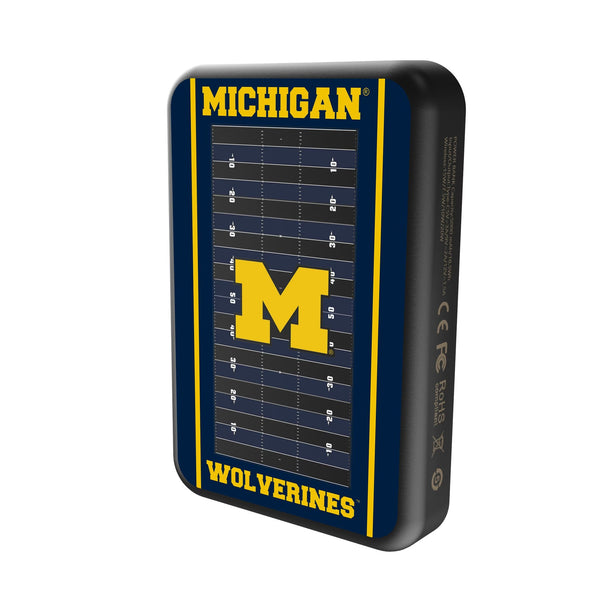 University of Michigan Wolverines Field Wireless Mag Power Bank Solo.Jpg