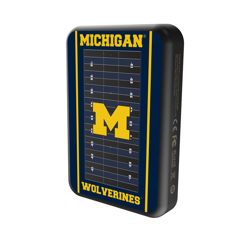 University of Michigan Wolverines Field Wireless Mag Power Bank Solo.Jpg