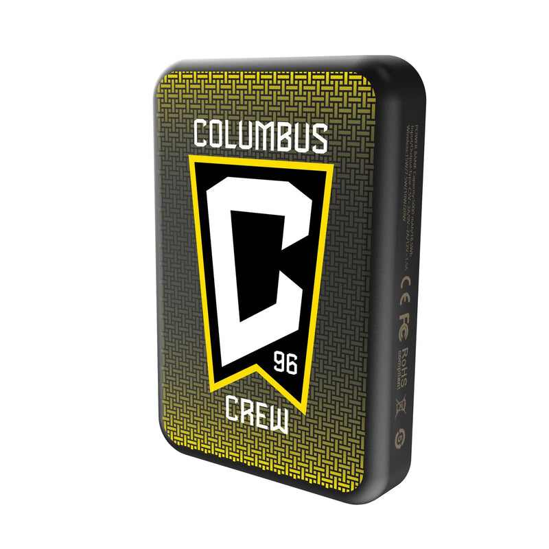 Columbus Crew Linen Wireless Mag Power Bank Solo.Jpg