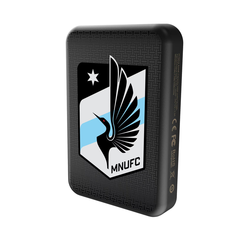 Minnesota United FC Linen Wireless Mag Power Bank Solo.Jpg