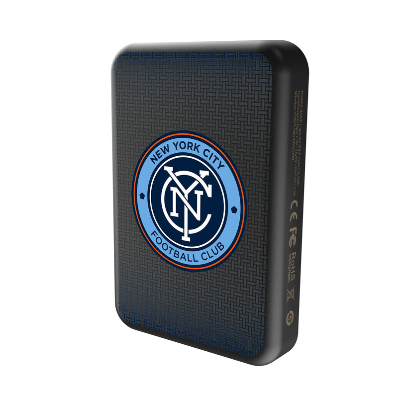 New York City FC Linen Wireless Mag Power Bank Solo.Jpg