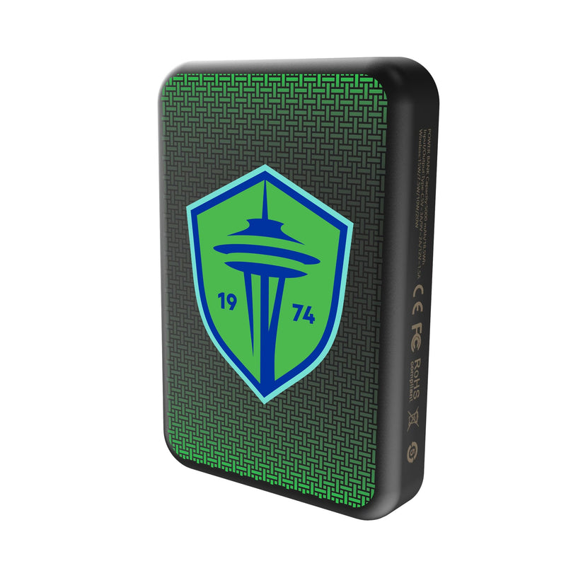 Seattle Sounders FC Linen Wireless Mag Power Bank Solo.Jpg