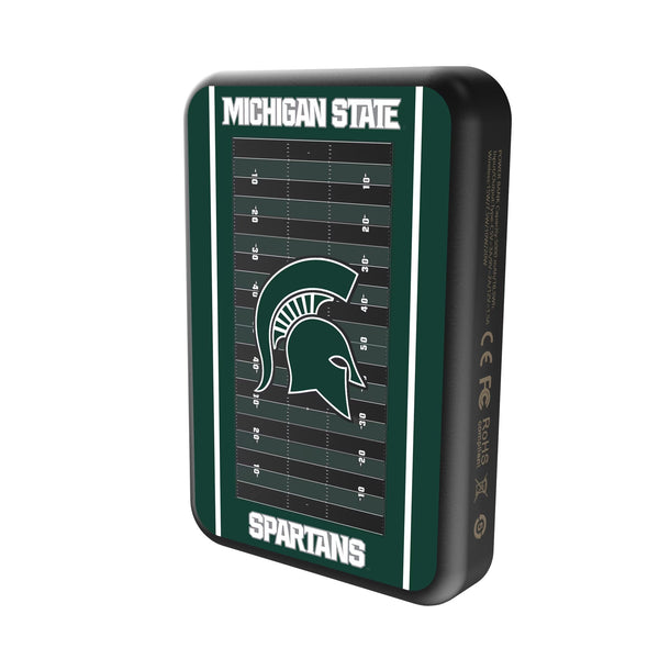 Michigan State University Spartans Field Wireless Mag Power Bank Solo.Jpg