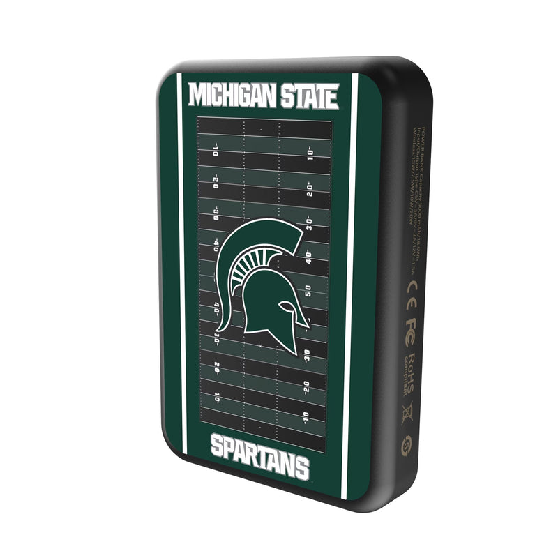 Michigan State University Spartans Field Wireless Mag Power Bank Solo.Jpg
