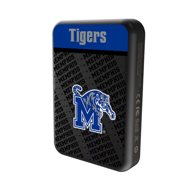 University of Memphis Tigers Endzone Plus Wireless Mag Power Bank Solo.Jpg