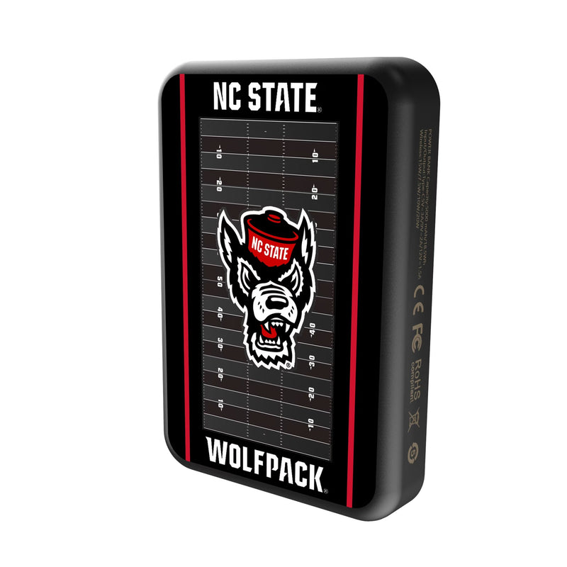 North Carolina State University Wolfpack Field Wireless Mag Power Bank Solo.Jpg