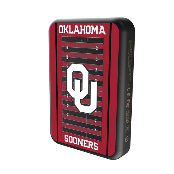 University of Oklahoma Sooners Field Wireless Mag Power Bank Solo.Jpg