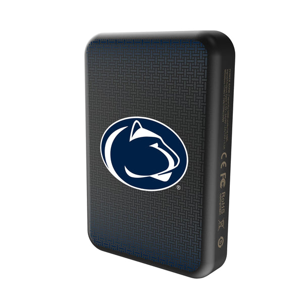 Pennsylvania State University Nittany Lions Linen Wireless Mag Power Bank Solo.Jpg