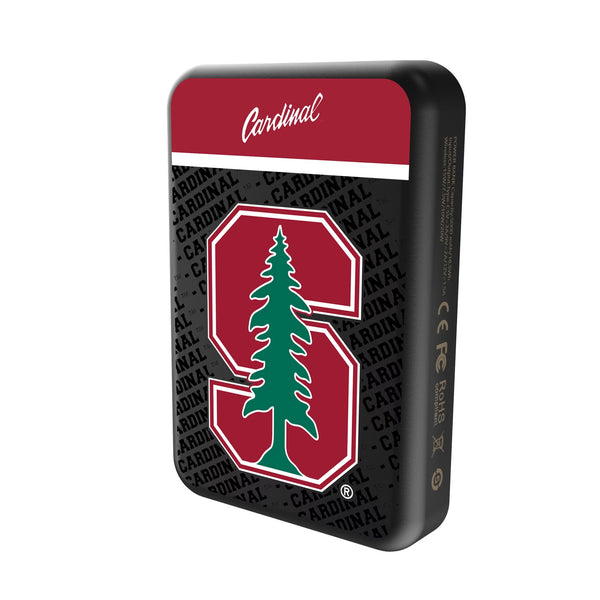 Stanford University Cardinal Endzone Plus Wireless Mag Power Bank Solo.Jpg