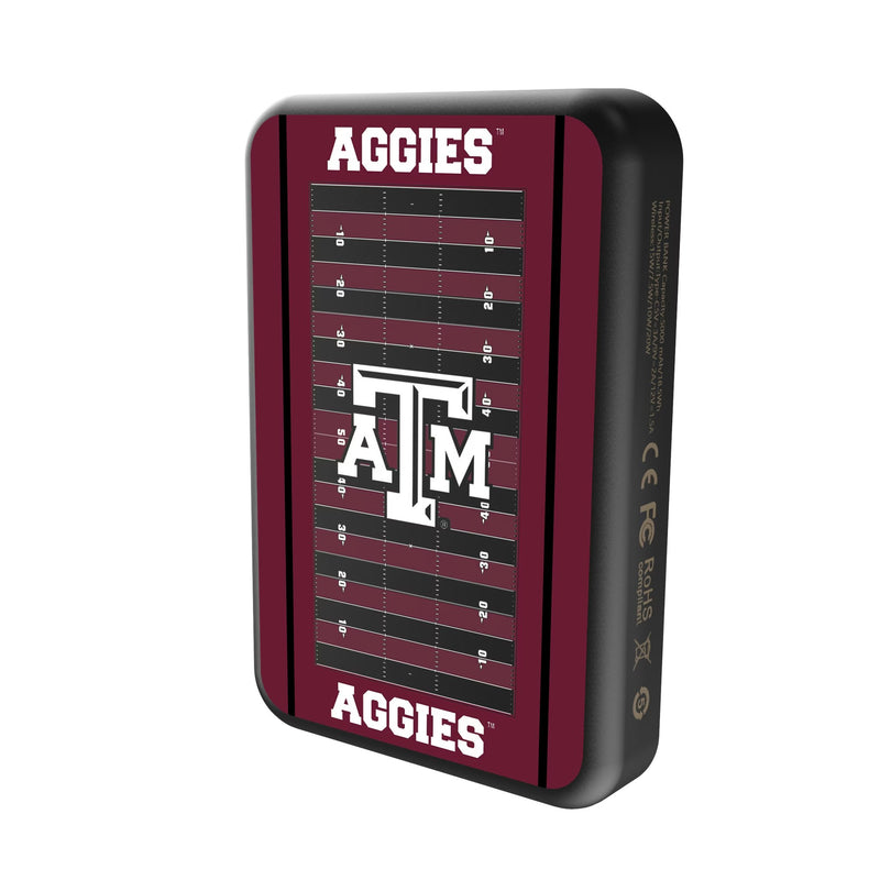 Texas A&M University Aggies Field Wireless Mag Power Bank Solo.Jpg