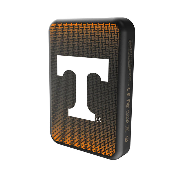University of Tennessee Volunteers Linen Wireless Mag Power Bank Solo.Jpg