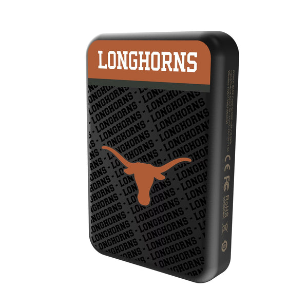University of Texas Longhorns Endzone Plus Wireless Mag Power Bank Solo.Jpg