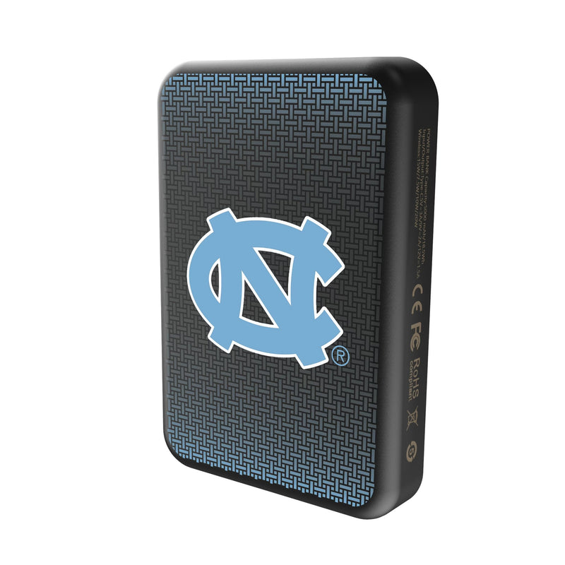 University of North Carolina Tar Heels Linen Wireless Mag Power Bank Solo.Jpg