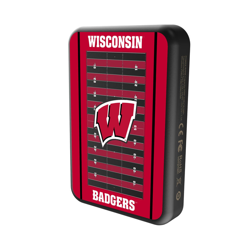 University of Wisconsin Badgers Field Wireless Mag Power Bank Solo.Jpg