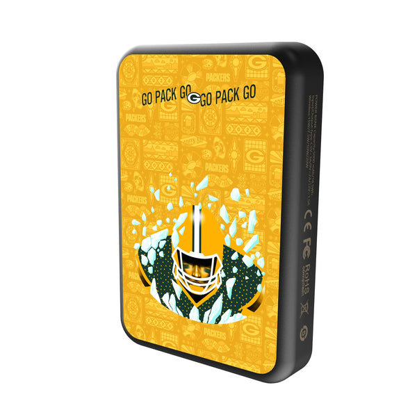 Green Bay Packers 2024 Edition Wireless Mag Power Bank Solo.Jpg