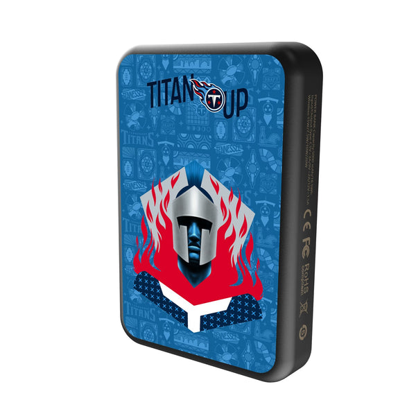 Tennessee Titans 2024 Edition Wireless Mag Power Bank Solo.Jpg