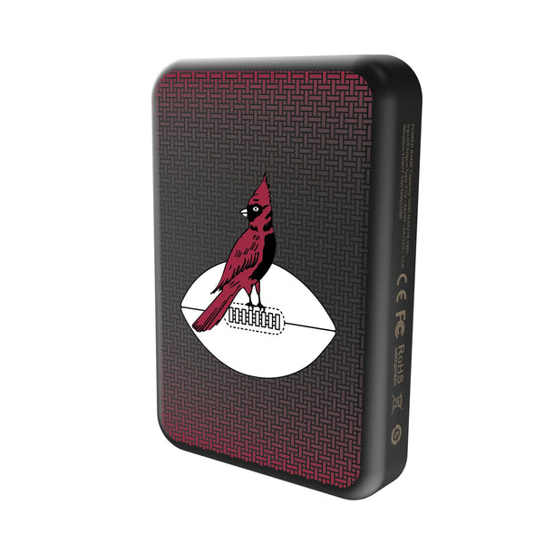 Chicago Cardinals 1947-1959 Historic Collection Linen Wireless Mag Power Bank Solo.Jpg