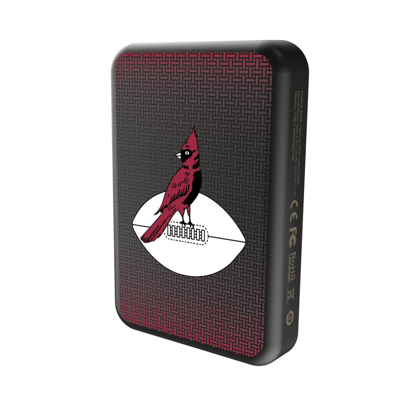 Chicago Cardinals 1947-1959 Historic Collection Linen Wireless Mag Power Bank Solo.Jpg