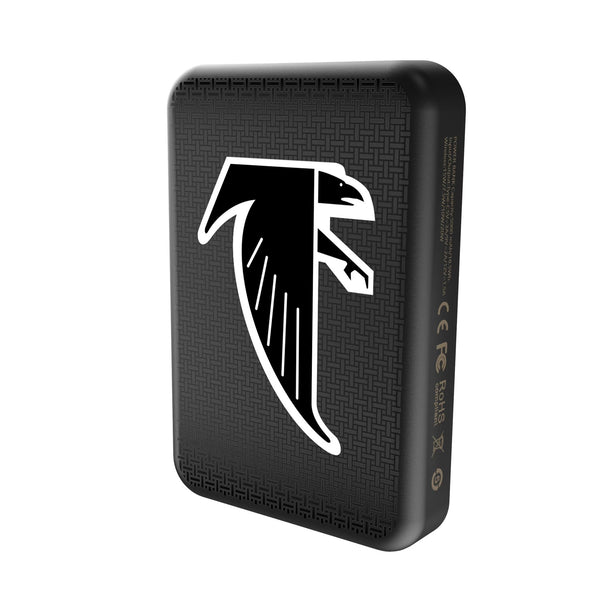 Atlanta Falcons Classic Linen Wireless Mag Power Bank Solo.Jpg