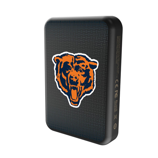 Chicago Bears 1946 Historic Collection Linen Wireless Mag Power Bank Solo.Jpg